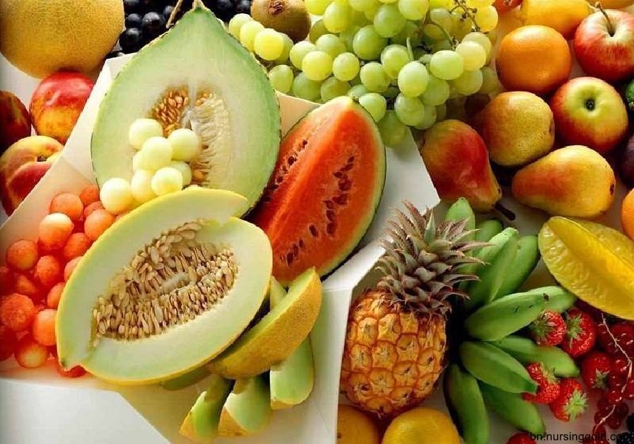 খাদ্যের প্রকারভেদ