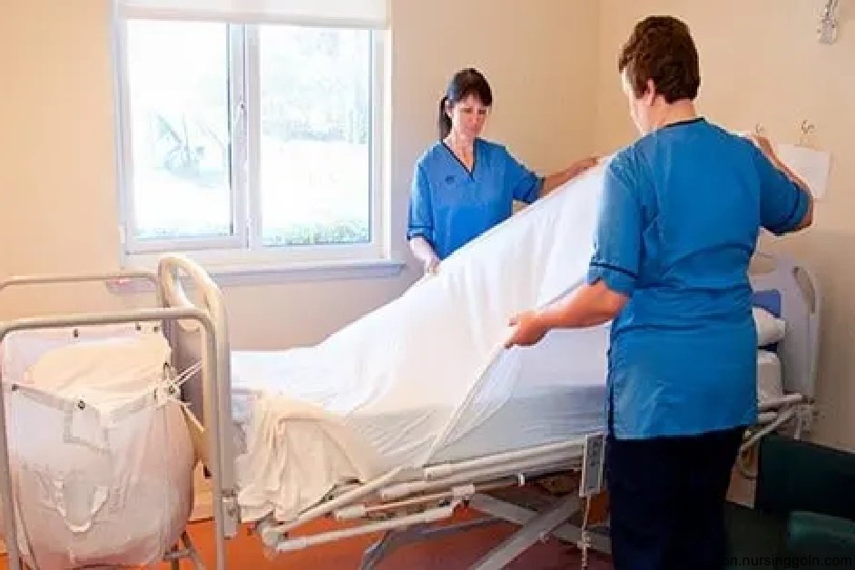 বেড মেকিং এর পদ্ধতি