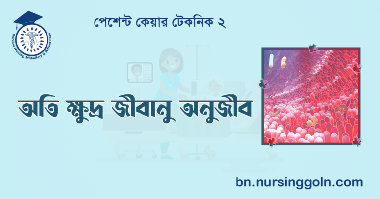 অতি ক্ষুদ্র জীবানু অনুজীব 